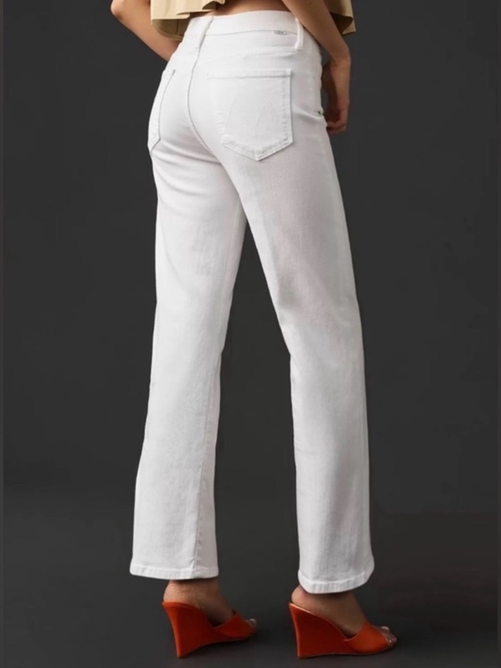 +MOTHER The Rambler Zip Ankle Fairest Of Them All Wide Straight
Jean Women's - Picture 2 of 11